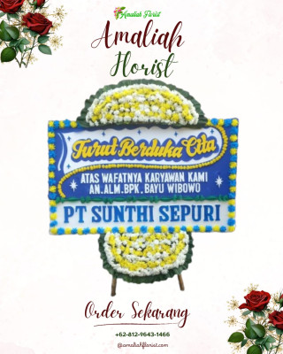 Papan Bunga Duka di Cibogor