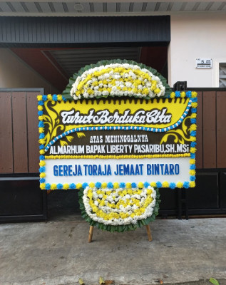 Papan Bunga Duka di Cibogor