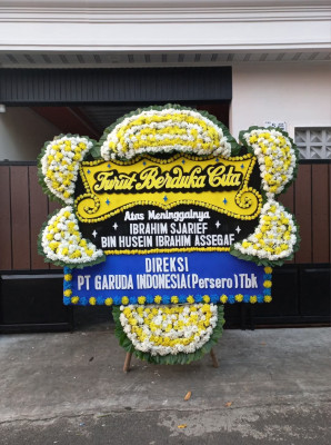 Papan Bunga Duka di Cibogor