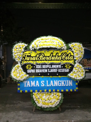 Papan Bunga Duka di Cibogor