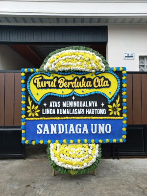 Papan Bunga Duka di Cibogor